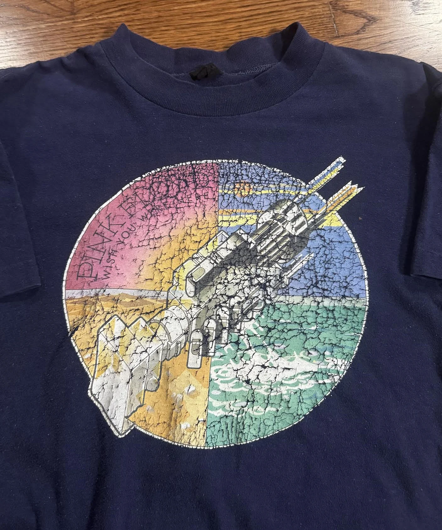 Vintage Pink Floyd Wish You Were Here T Shirt (Size M) — RootsBK